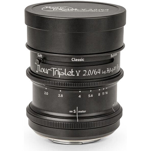 Lomography Nour Triplet V 2.0/64 Bokeh Control Art Lens (Sony E Mount, Aluminum)