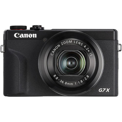 Canon PowerShot G7 X Mark III – 20.1MP Compact Digital Vlogging Camera | 4K UHD Video | Black | For YouTube & Social Media