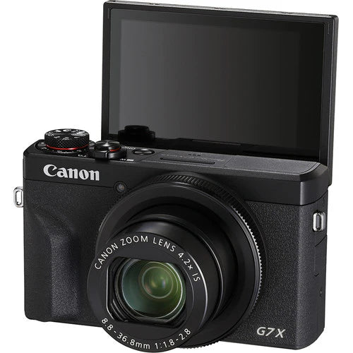 Canon PowerShot G7 X Mark III – 20.1MP Compact Digital Vlogging Camera | 4K UHD Video | Black | For YouTube & Social Media
