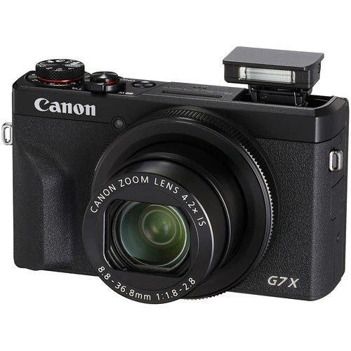 Canon PowerShot G7 X Mark III – 20.1MP Compact Digital Vlogging Camera | 4K UHD Video | Black | For YouTube & Social Media