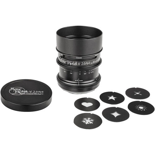 Lomography Nour Triplet V 2.0/64 Bokeh Control Art Lens (Sony E Mount, Aluminum)